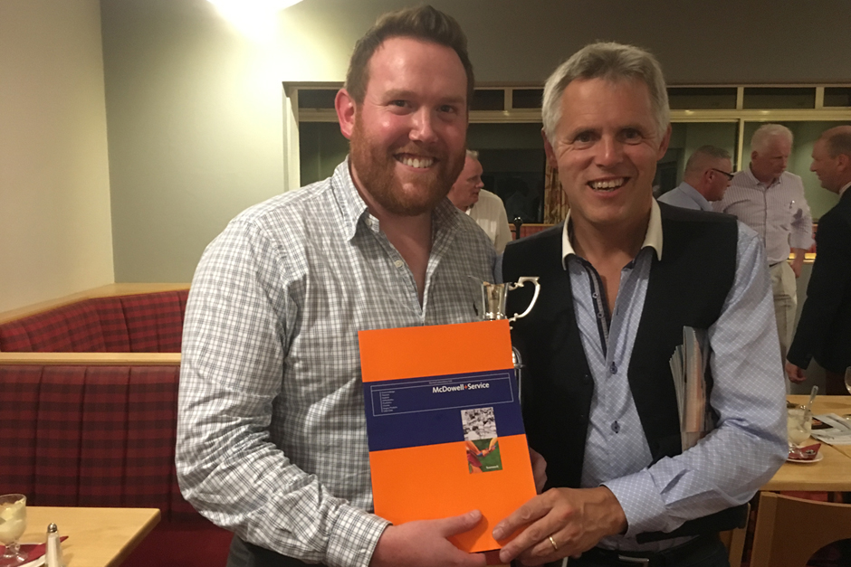 Dr. Gareth McGuiggan winner of the £250 voucher for the Slieve Russell Hotel Dr. Gareth McGuiggan winner of the £250 voucher for the Slieve Russell Hotel