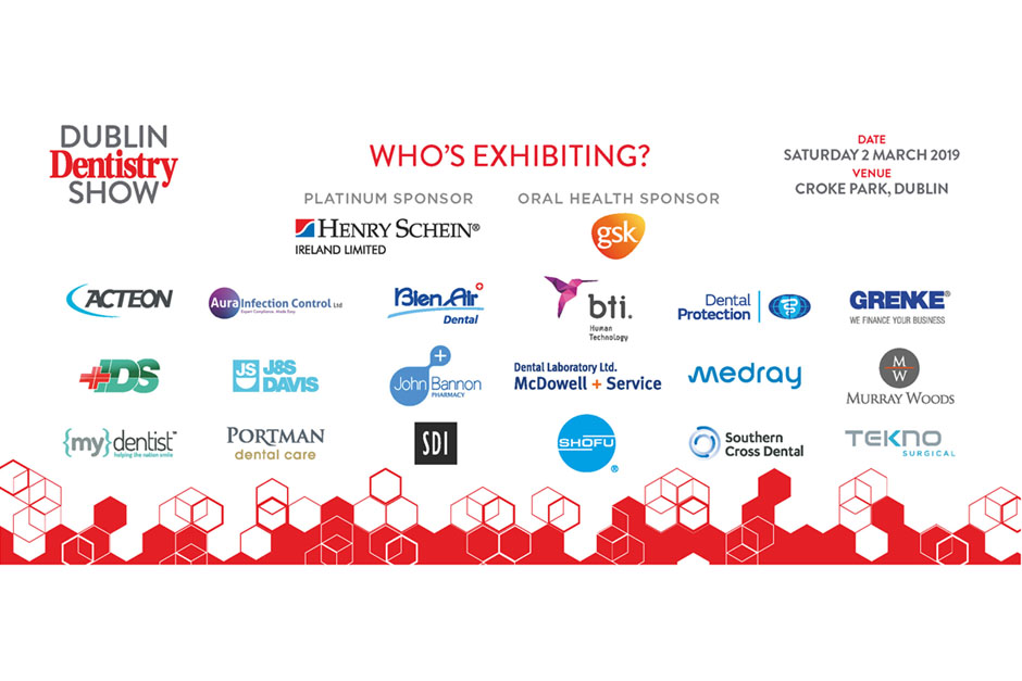 Dublin Dentistry Show Sponsors 2nd March 2019