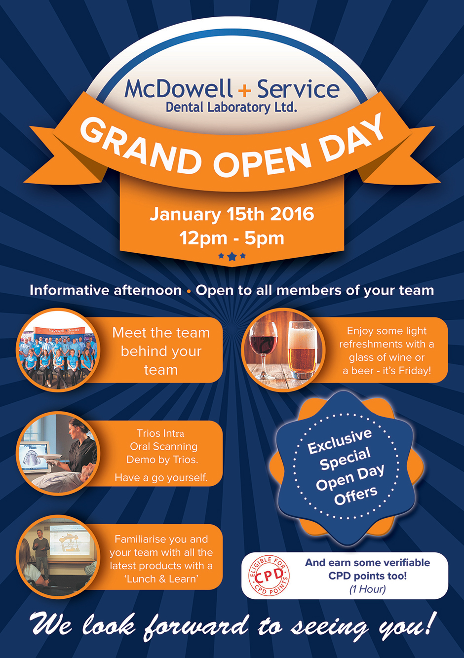 Dental Laboratory Open Day 15th January 2015