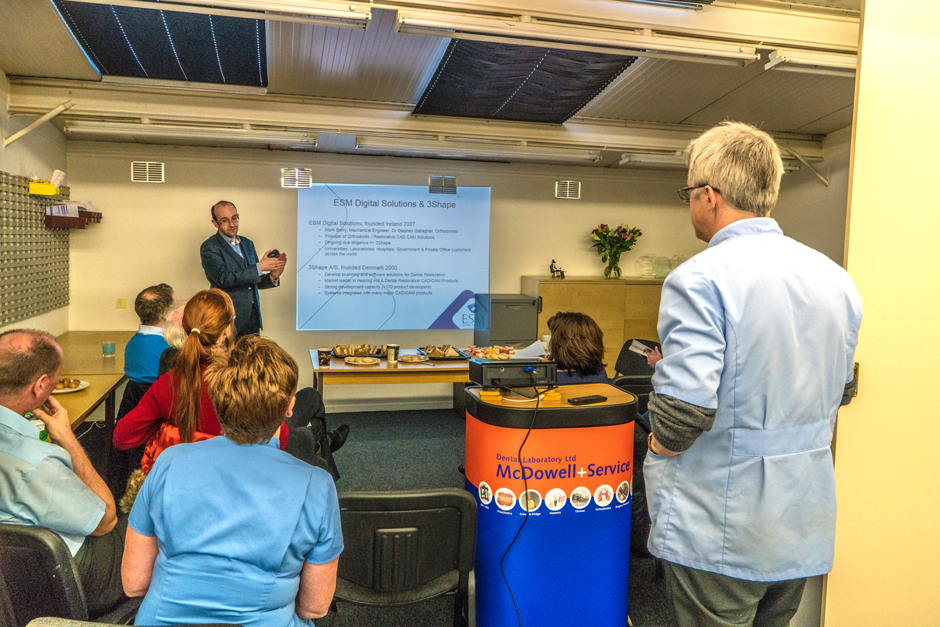 Mark Barry Demonstrating the New Trios Intra-Oral Scanner